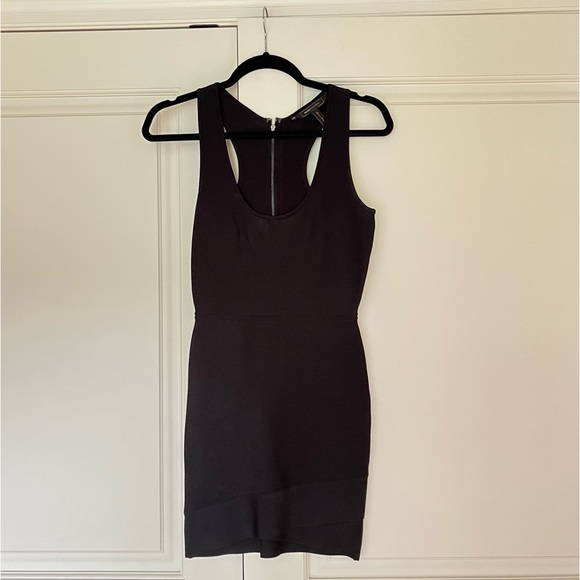 BCBGMAXAZRIA BodyCon Black Dress - Picture 2 of 7